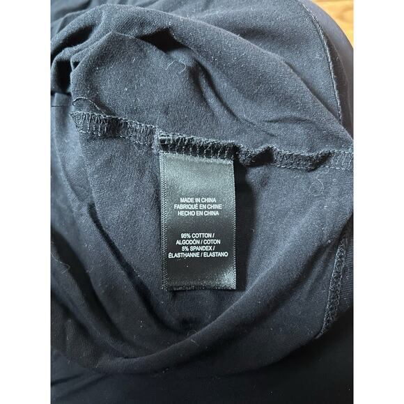 Kenneth Cole New York Cotton Blend Casual Black Button Long Sleeve Shirt Large - Picture 5 of 7